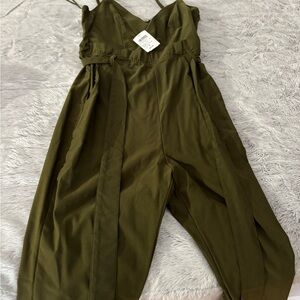 Windsor Olive Jumpsuit